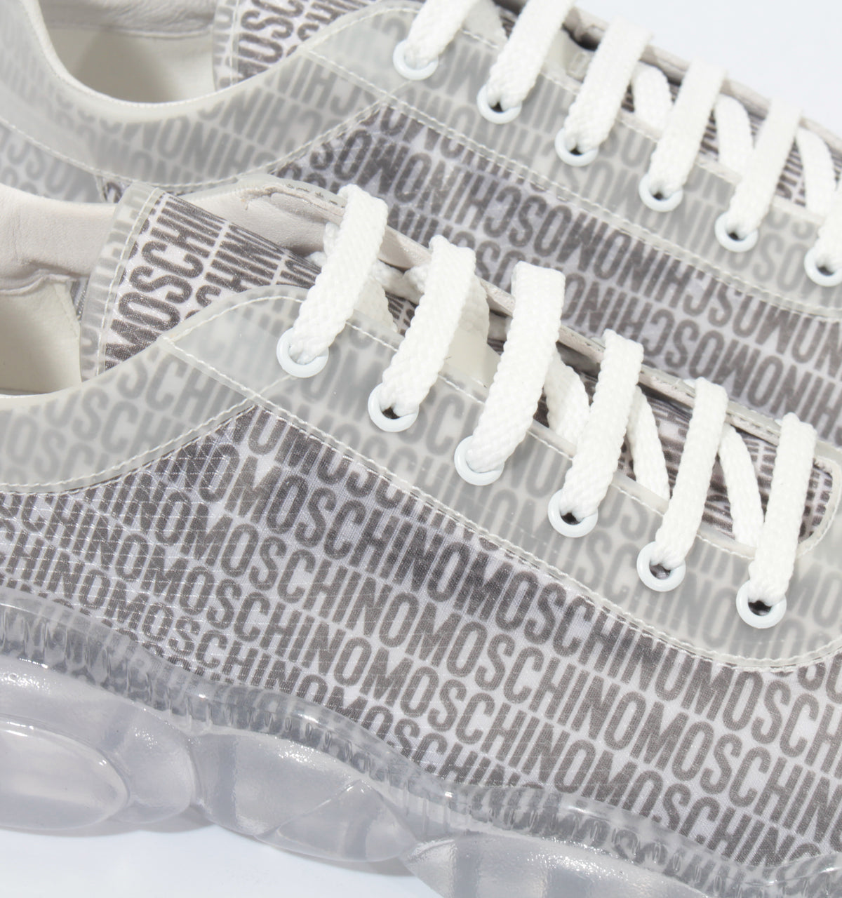 Allover Logo Sneakers - Grey