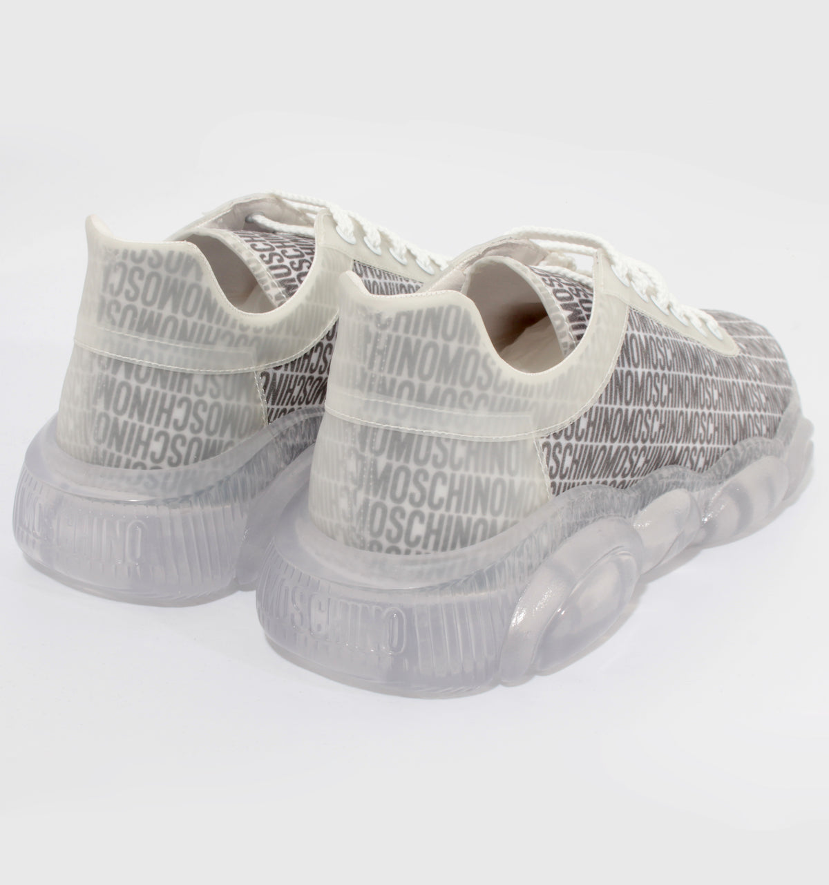 Allover Logo Sneakers - Grey