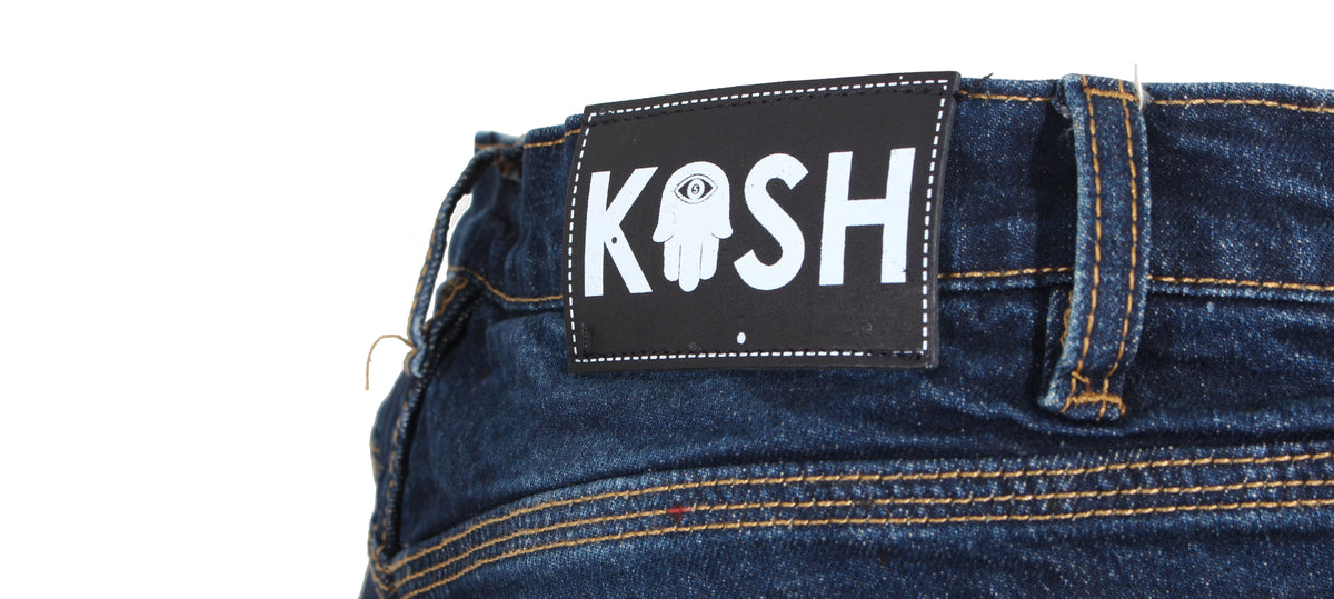 Men's Kash Denim - Blue Paint