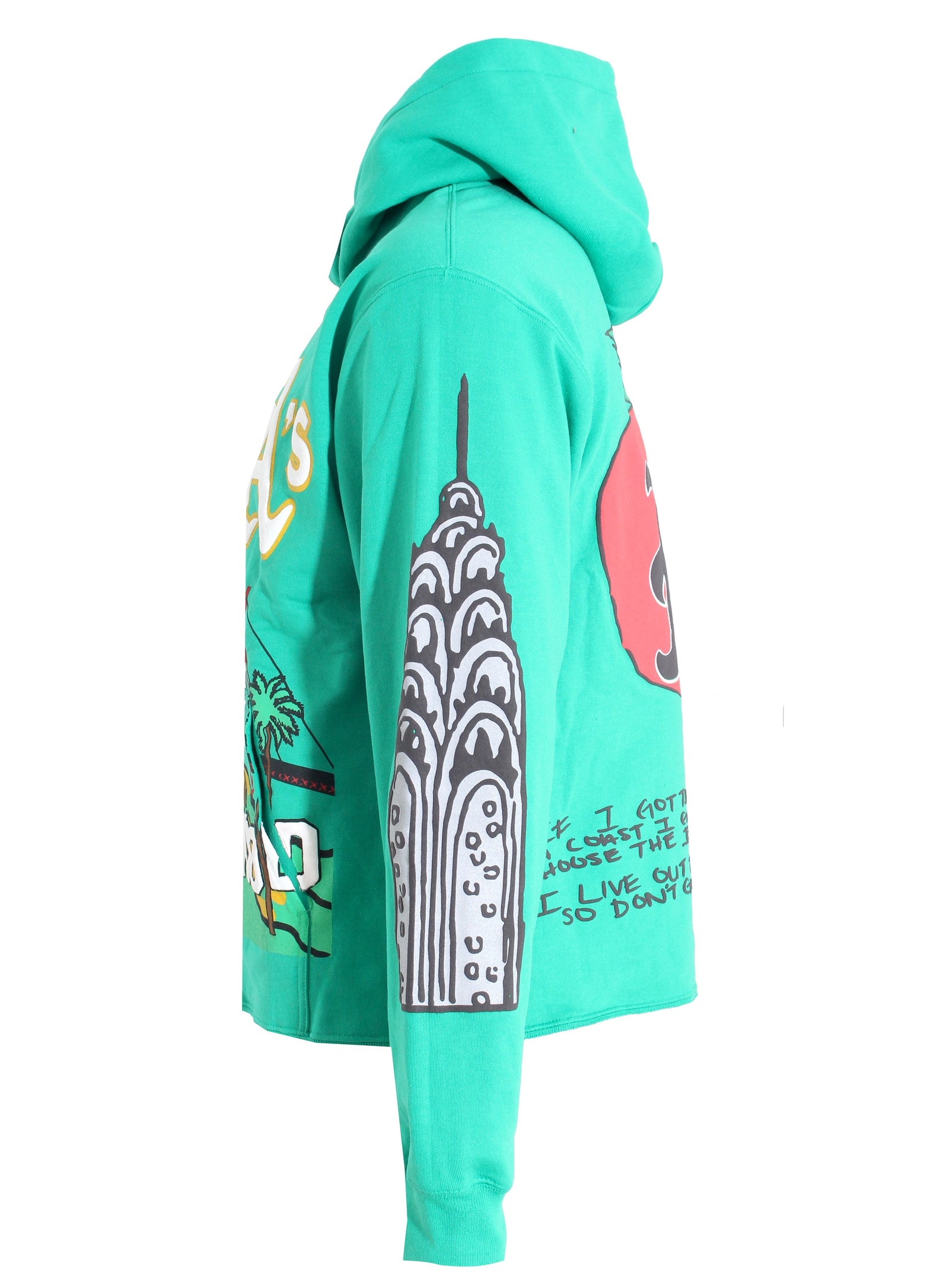 Cali to NYC Hoodie - Green