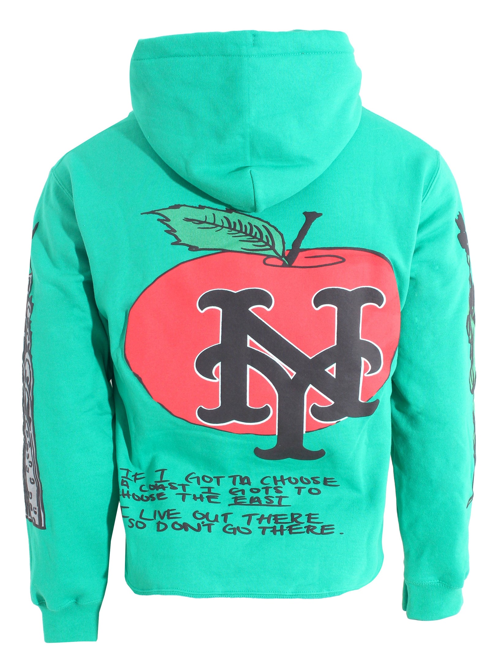 Cali to NYC Hoodie - Green