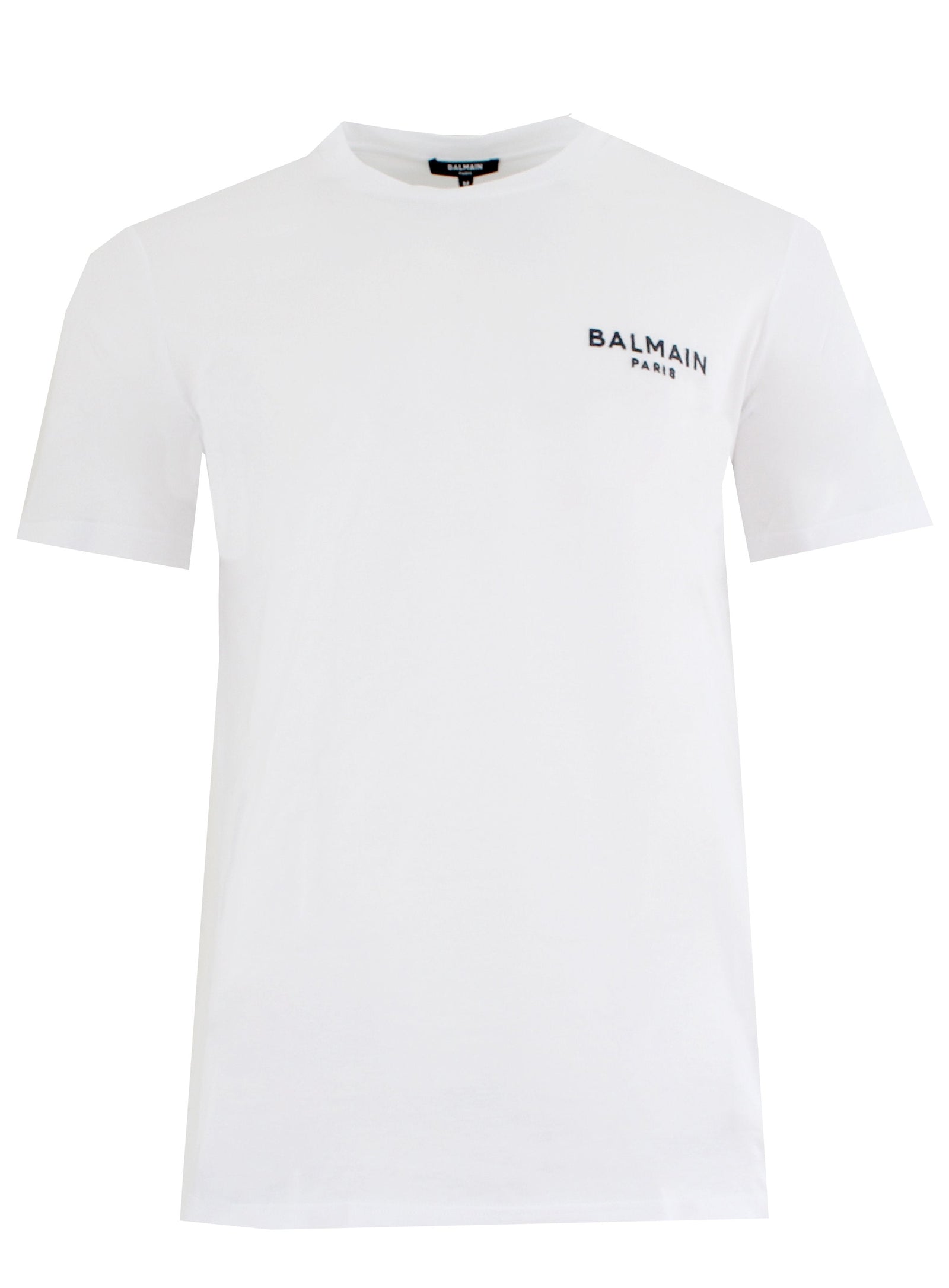 Logo Round Neck Short Sleeve Tee-White
