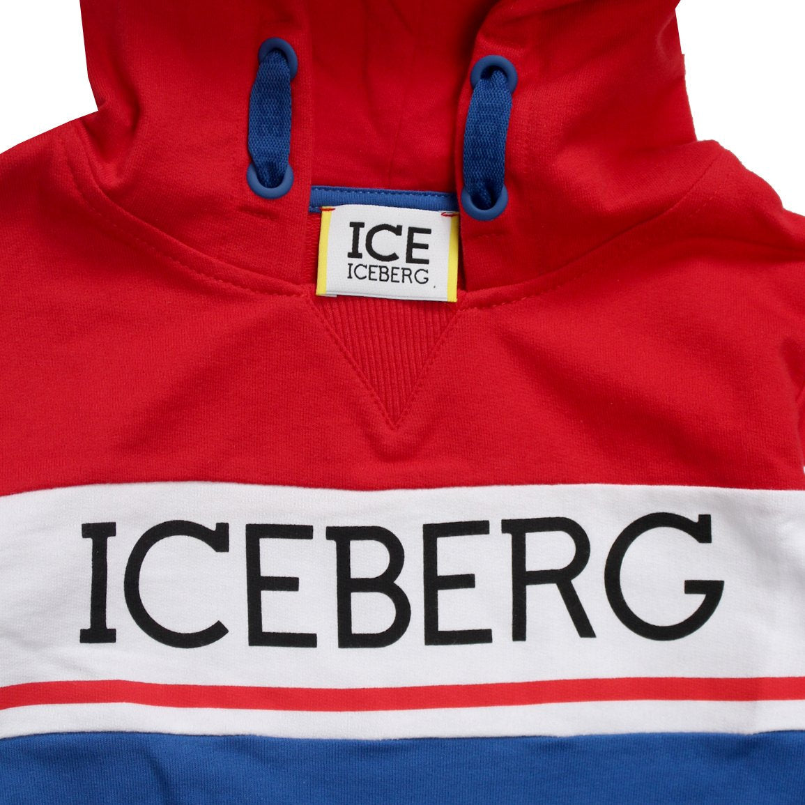 Iceberg Boys Hoodie with Logo in bright blue – view 2 of 3