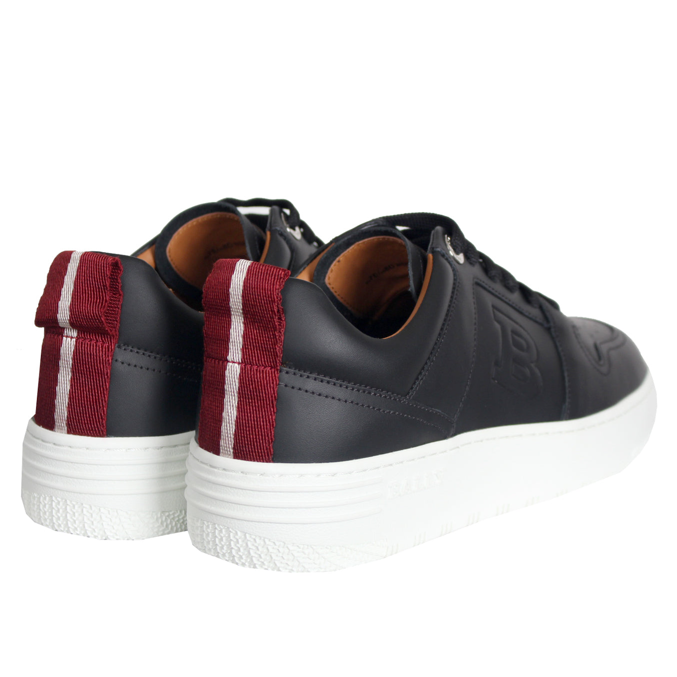 Bally Odino/00 Black Calf Plain Sneaker