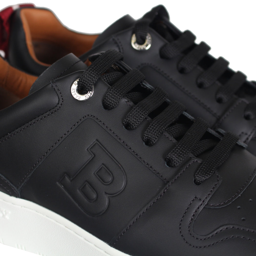 Bally Odino/00 Black Calf Plain Sneaker