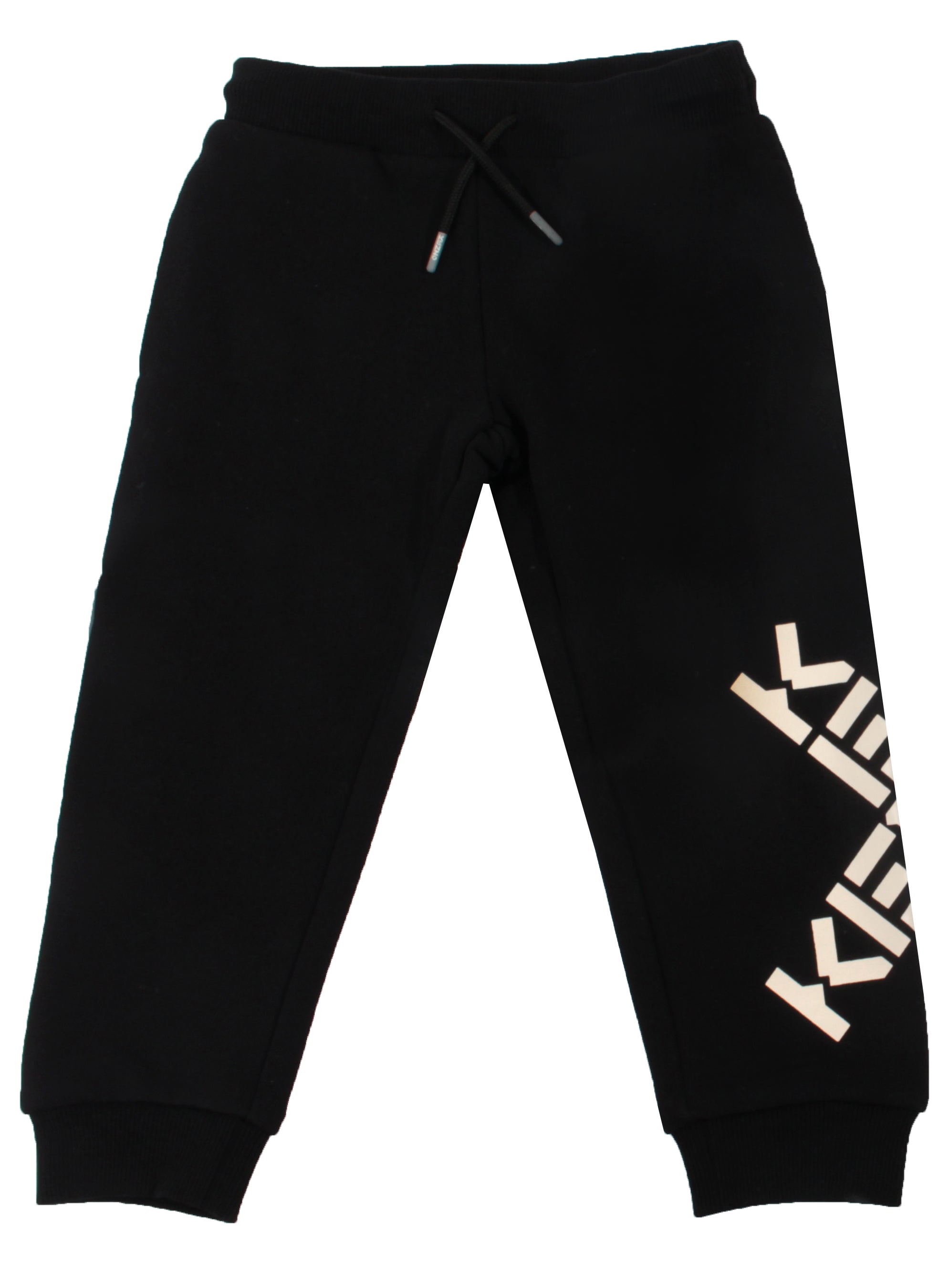 Kids Kenzo Jogging Bottoms - Black