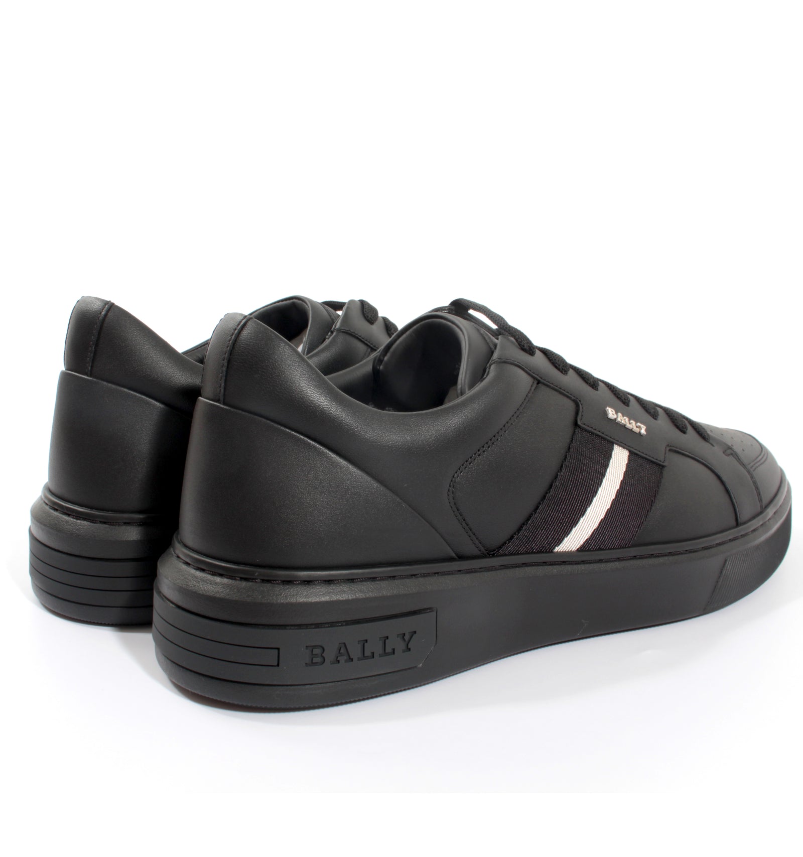 Moony Sneaker - Black Calf Plain