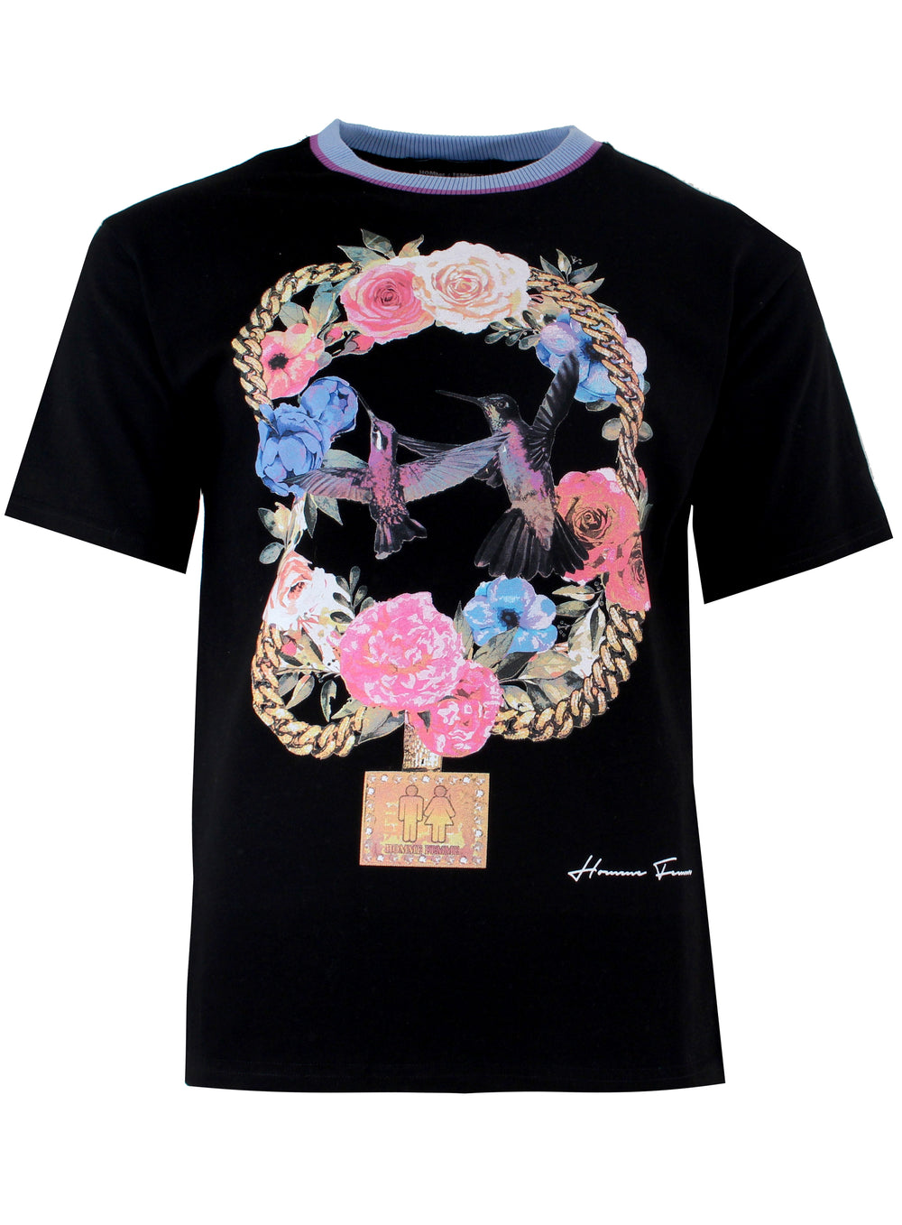 Paradise Chain Tee - Black