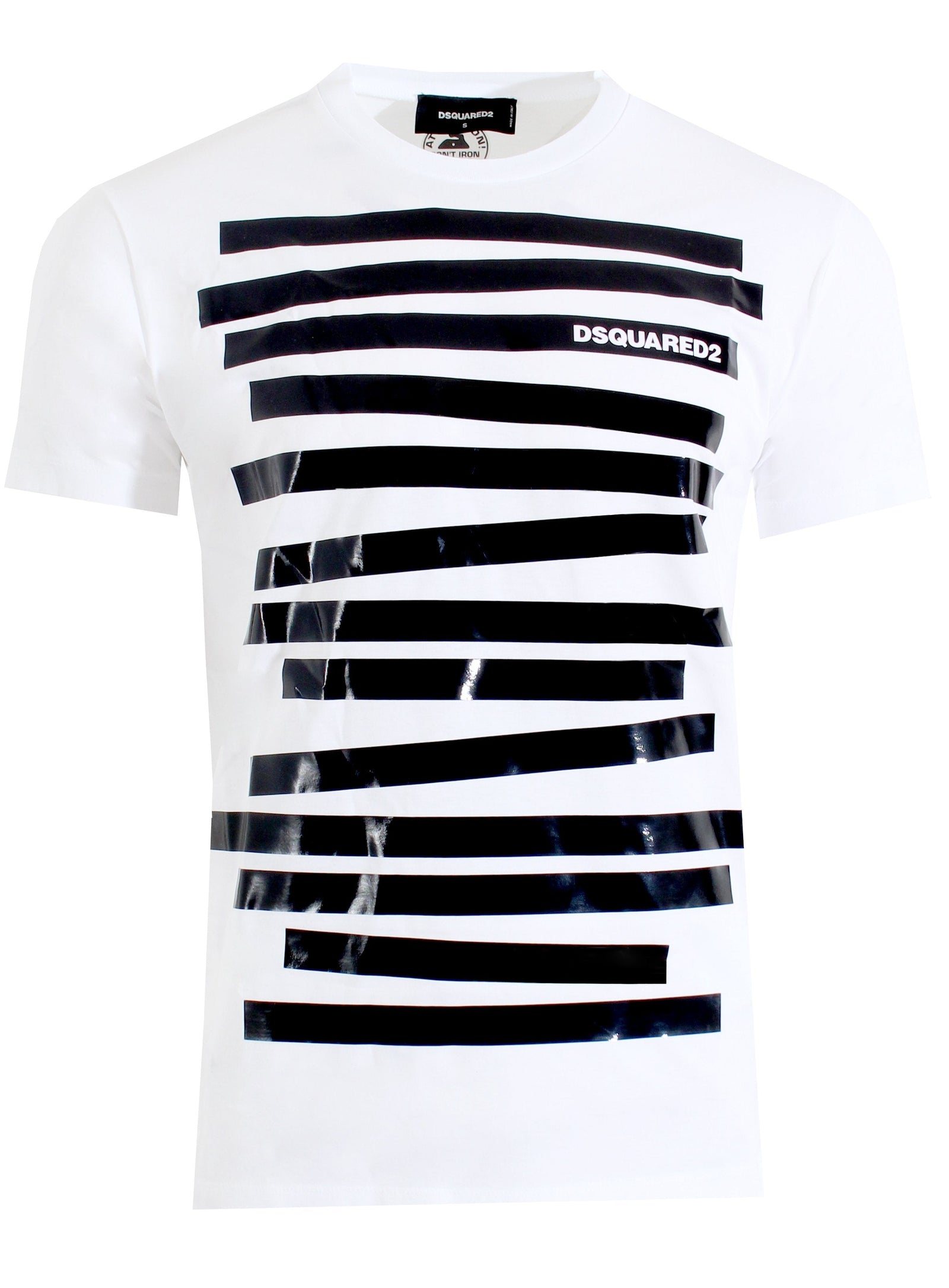 DSQUARED2 Classified Short Sleeve Tee in white – view 1 of 2