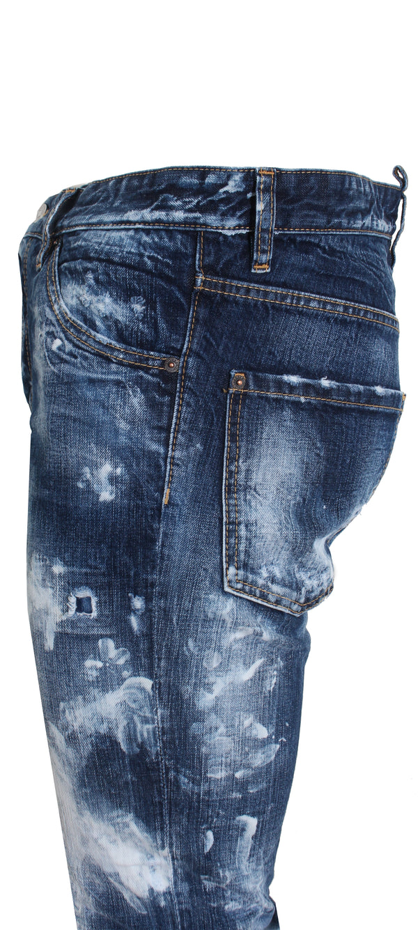 Bleached Cool Guy Jean - Blue - PureAtlanta.com