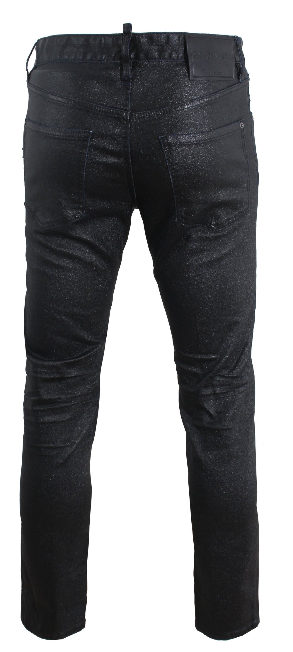 Dsquared2 Wax Coat Sexy Mercury Jeans in black – view 3 of 4