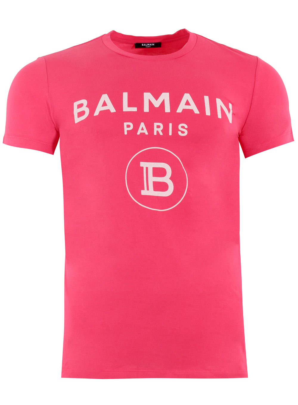 Balmain Cracked T-shirt - Fuchsia