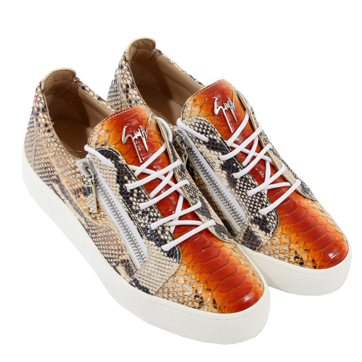 Ursula Python Sneakers - Beige