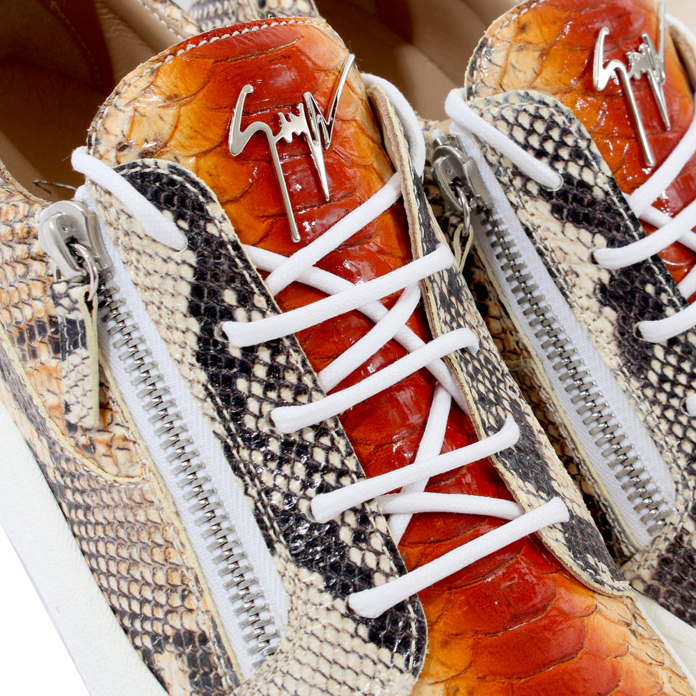 Ursula Python Sneakers - Beige