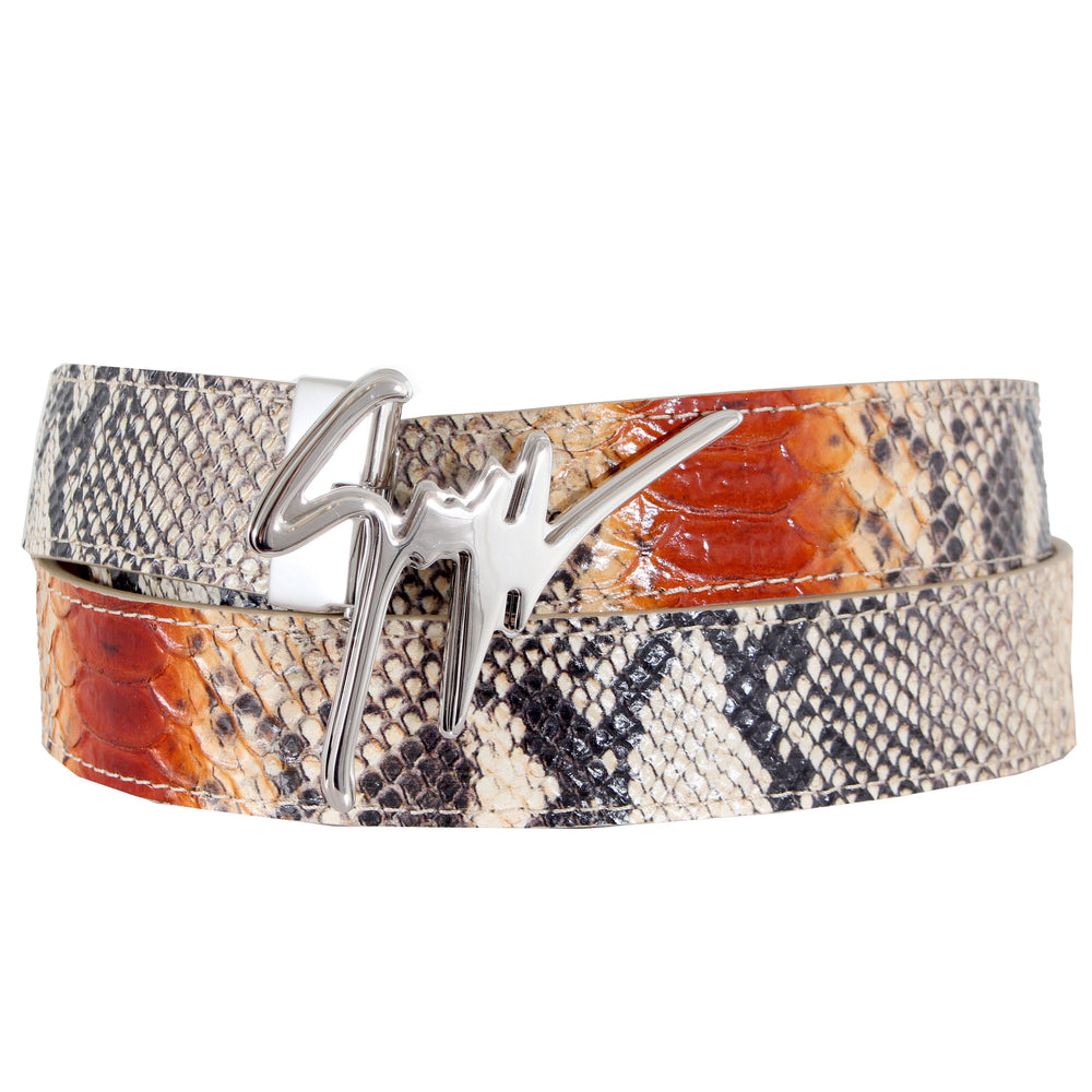 Giuseppe Zanotti Python Belt - Beige – view 1 of 2