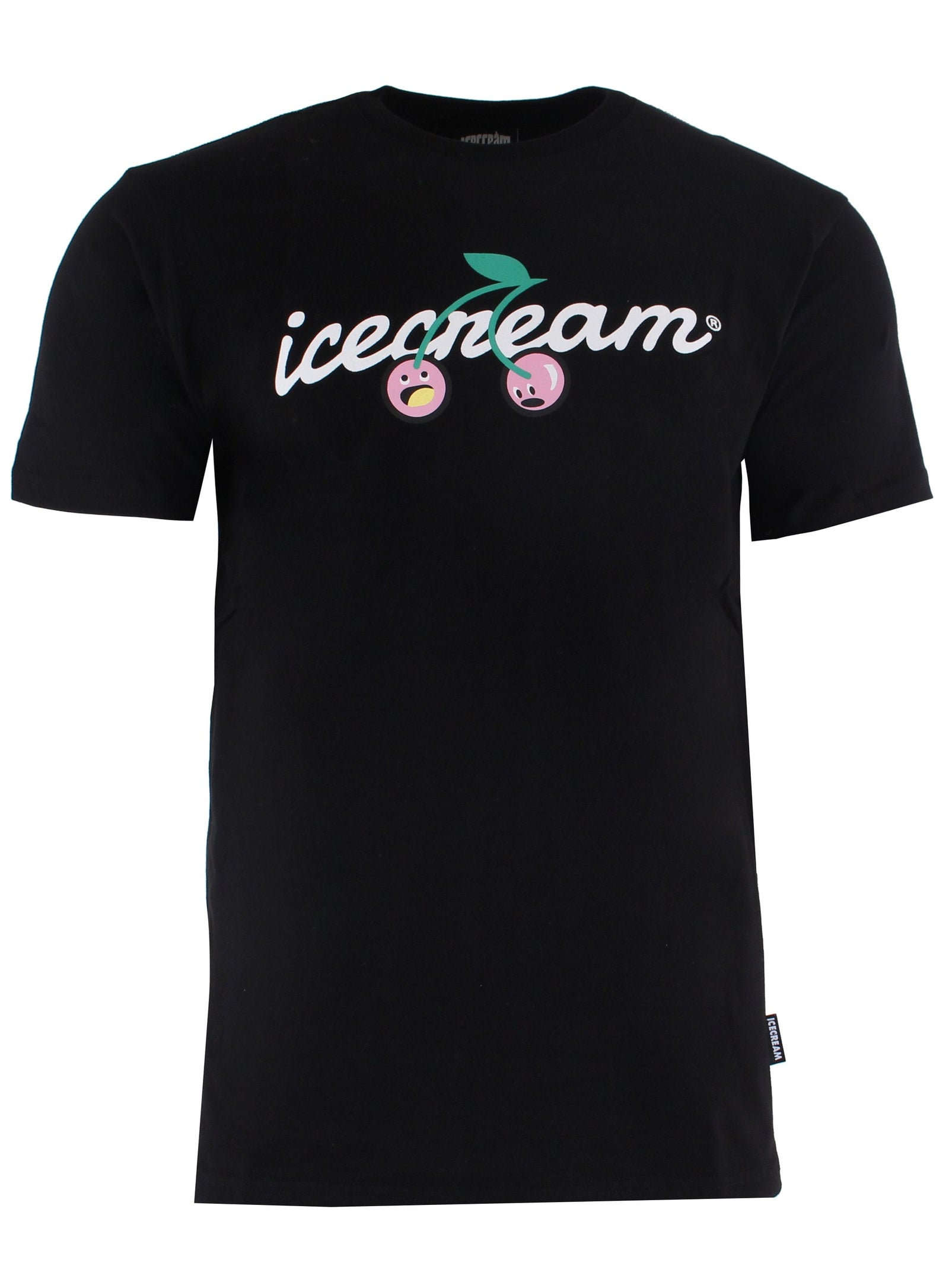 Icecream Cherry Short Sleeve Tee in black