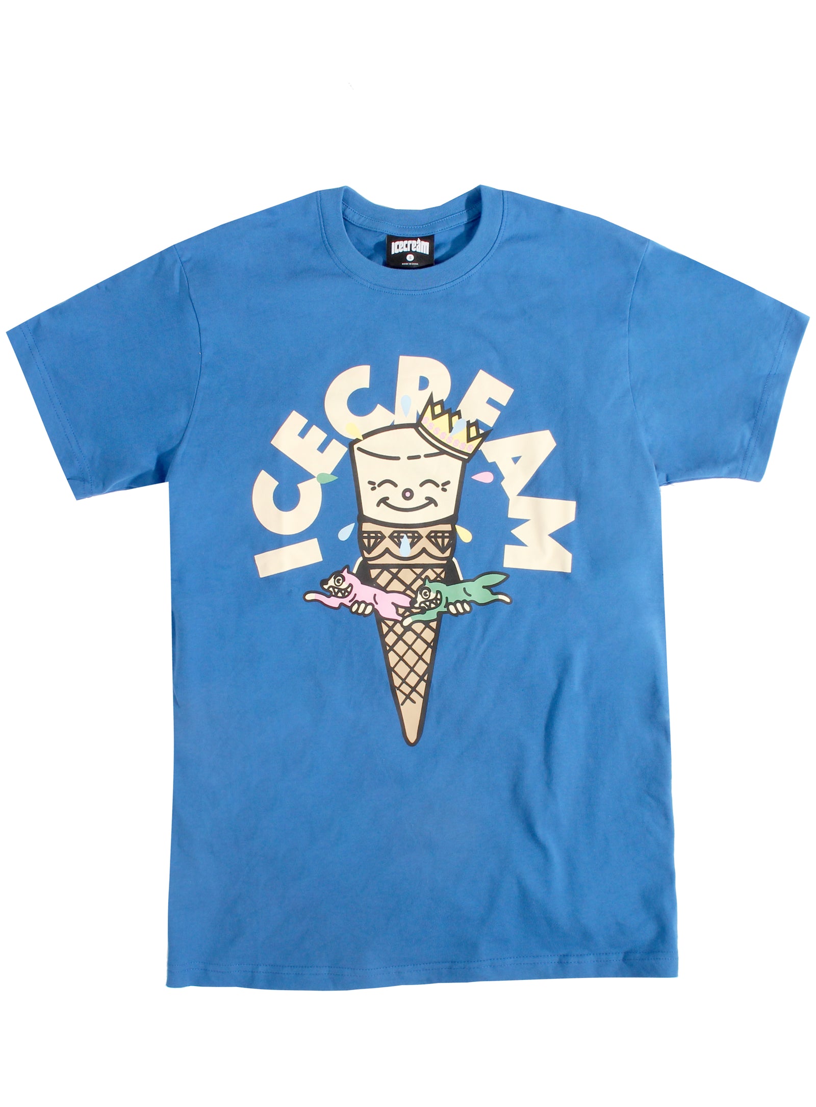 ICECREAM Friends SS Tee in Nautical Blue – view 1 of 1