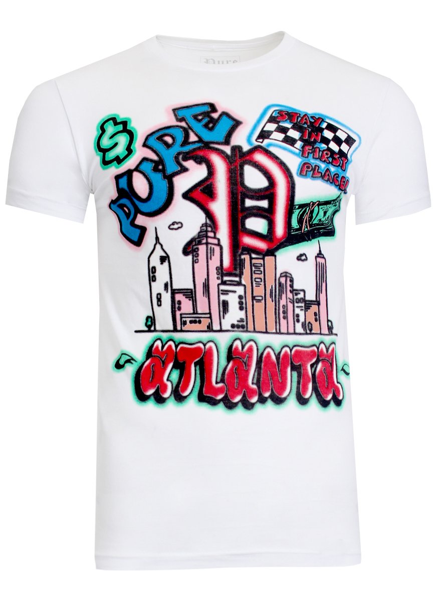 Atlanta Airbrush Graffiti Tee
