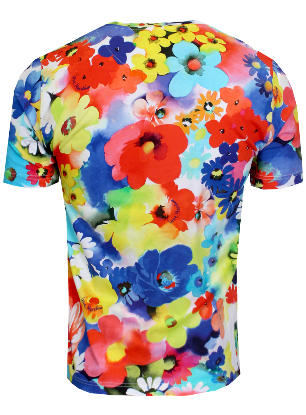 Love Moschino Floral Print Tee in multicolor – view 2 of 2