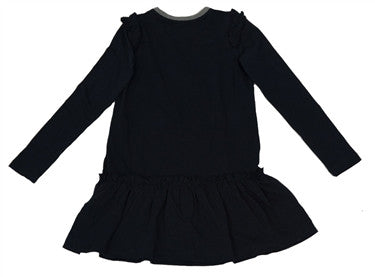Fendi Girls Eyes Grey Logo Dress