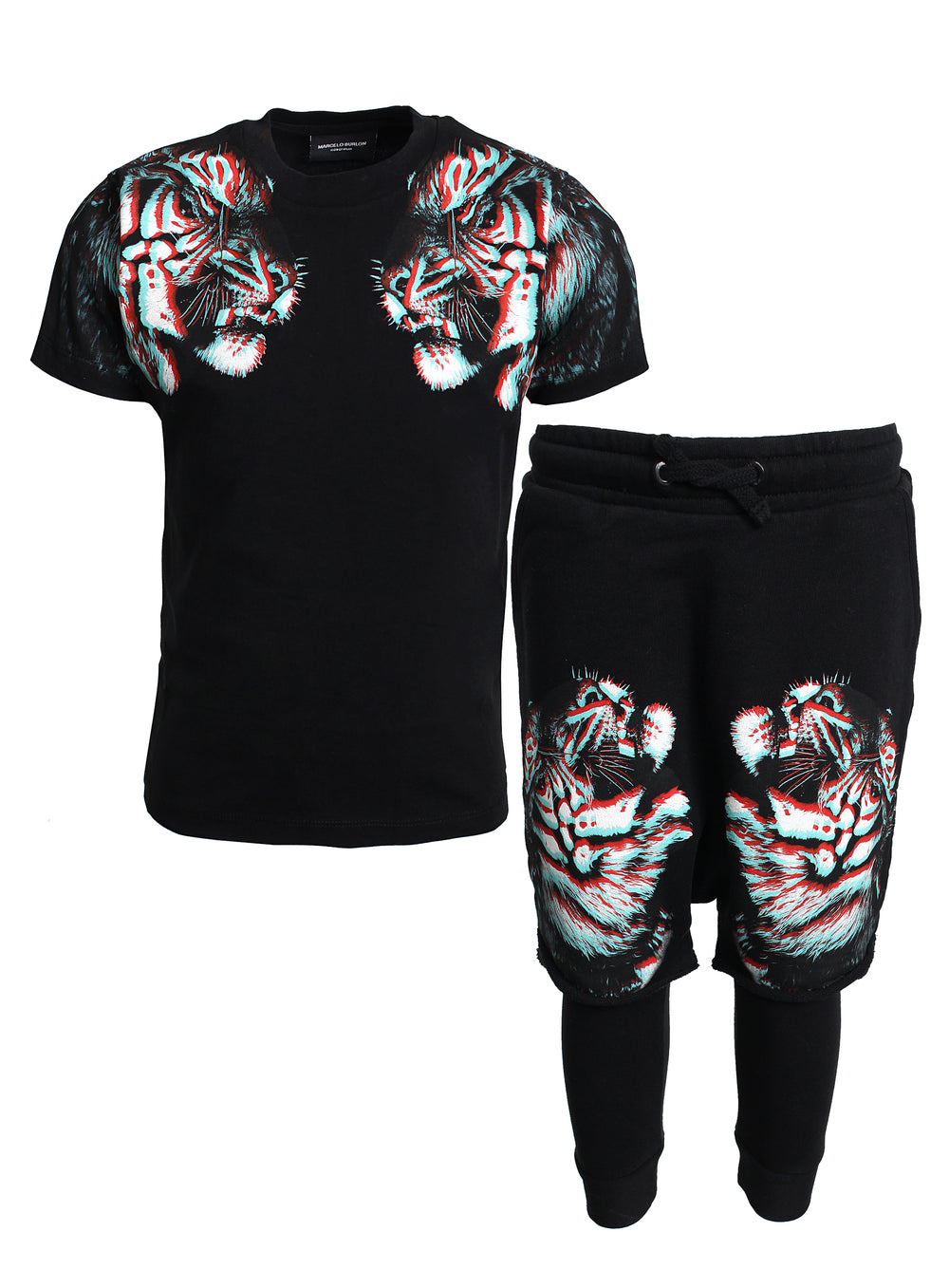 Boys 3D Tiger Tee