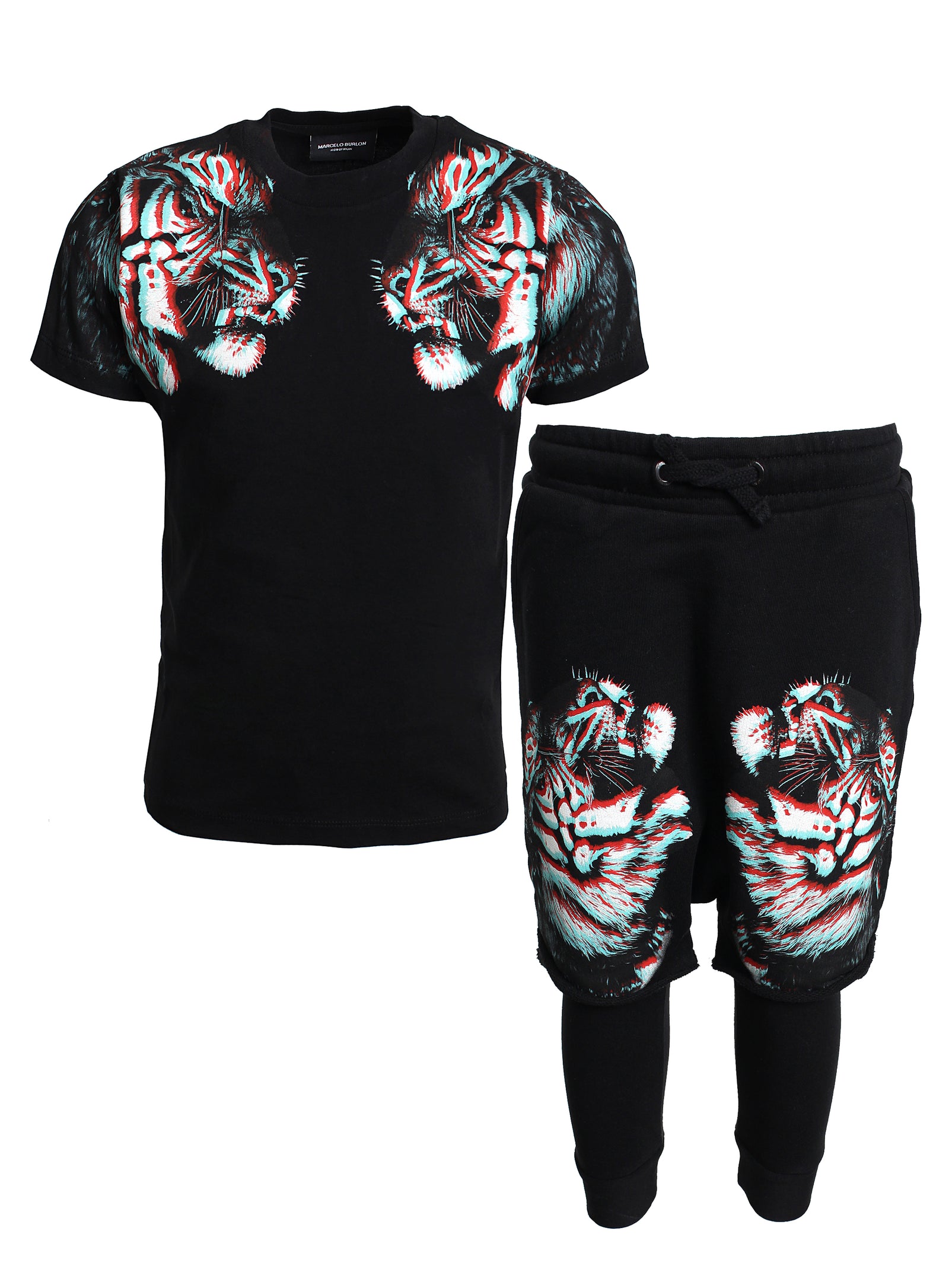 Boys 3D Tiger Tee