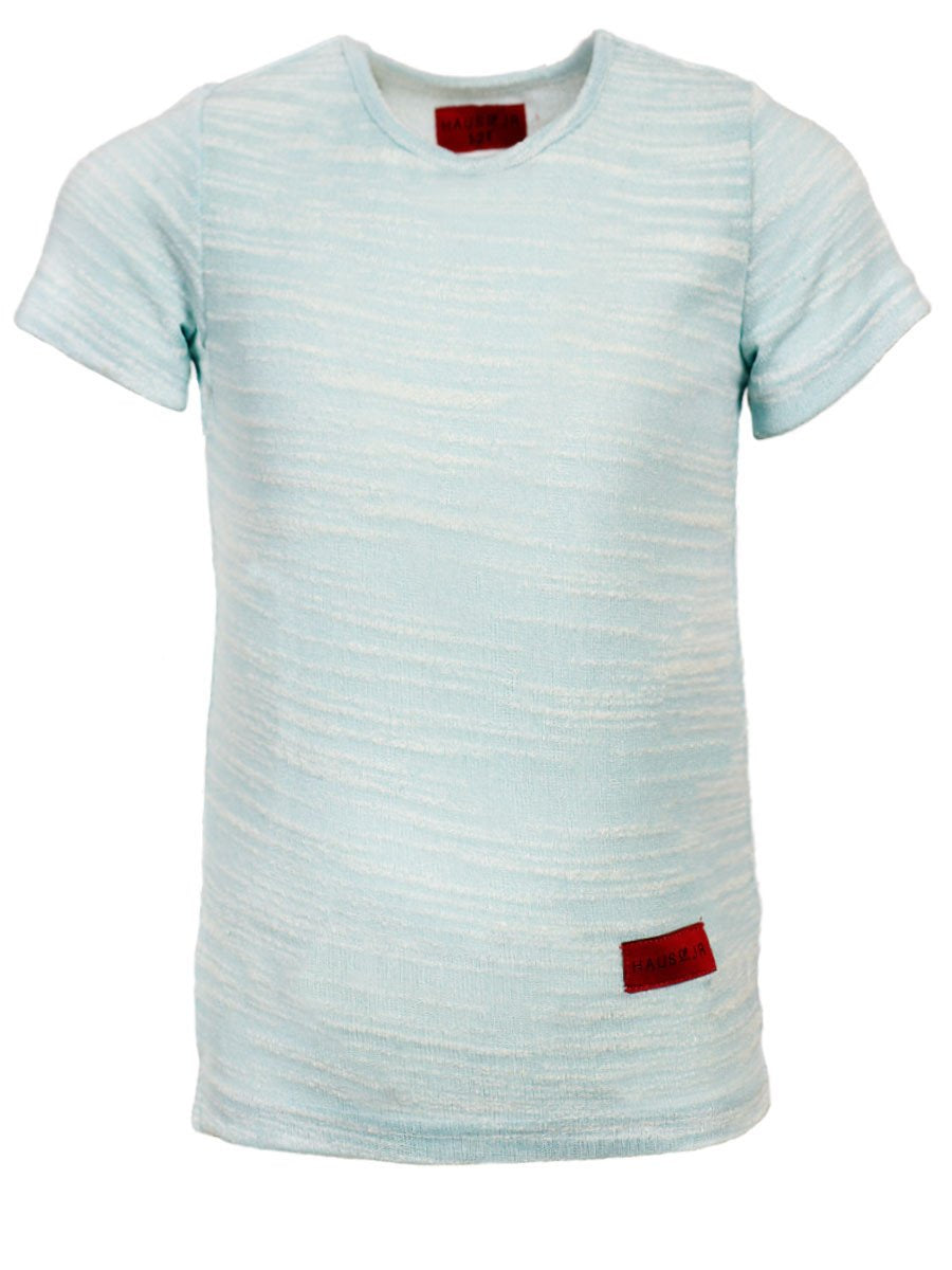 Haus of JR Mark Hi/Lo Tee in sky blue – view 1 of 1