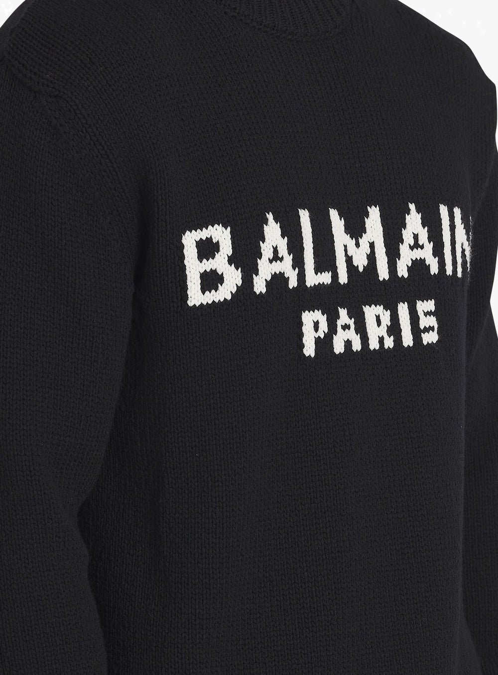 Balmain Merinos Pullover-Black