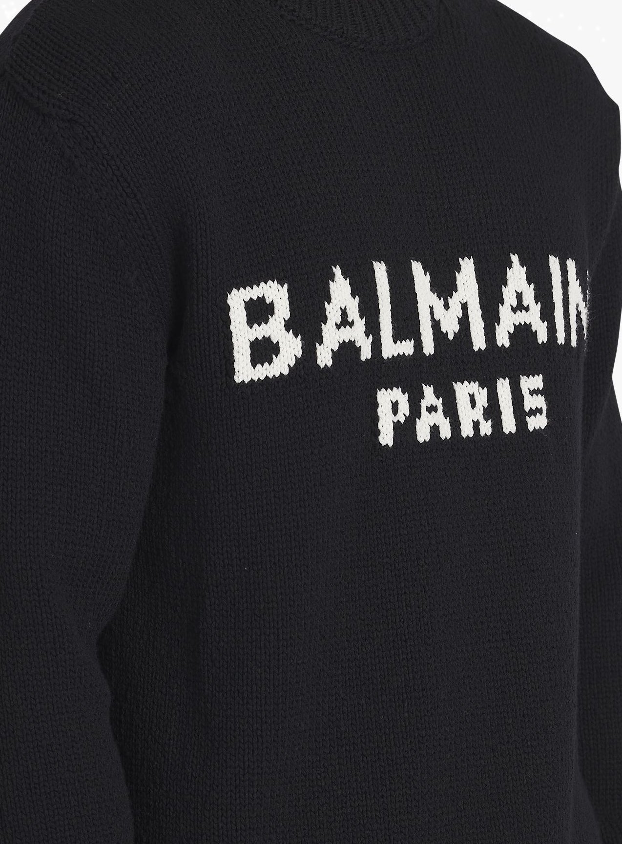 Balmain Merinos Pullover-Black