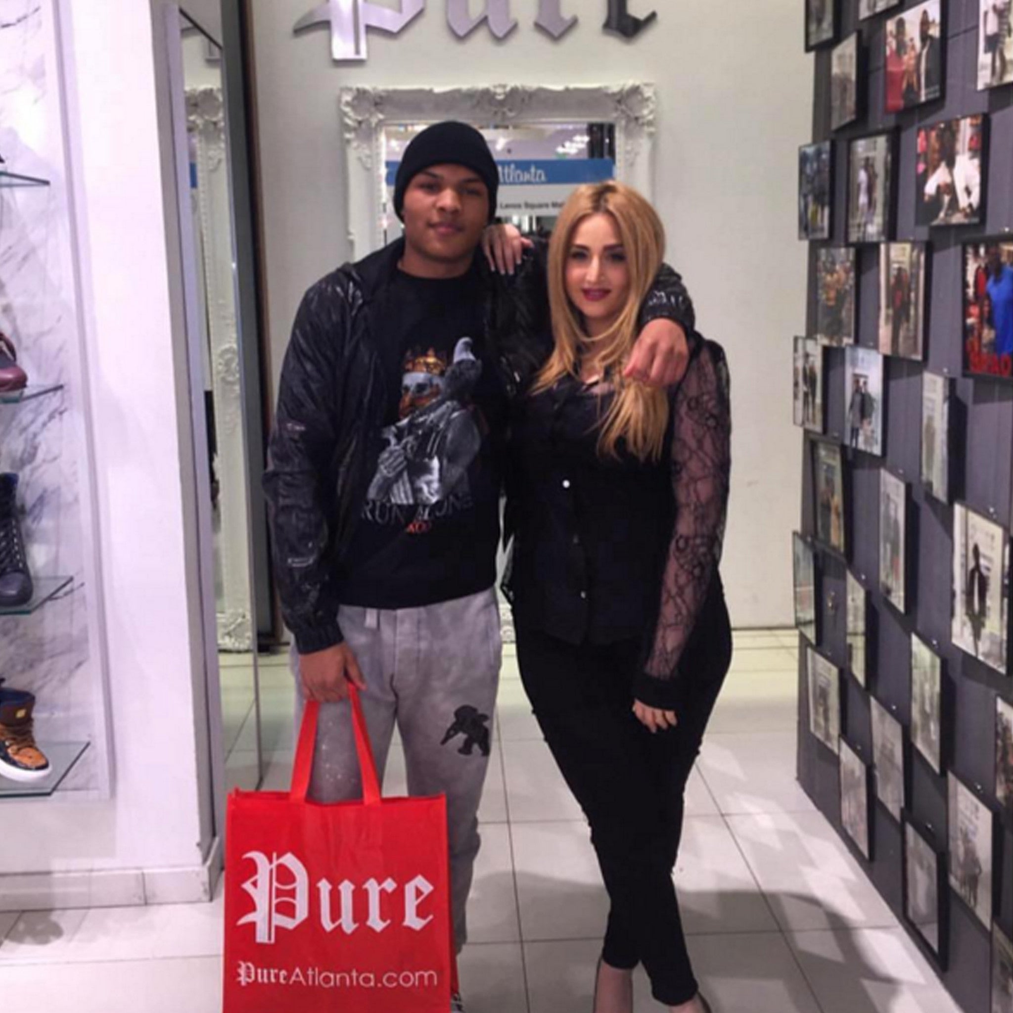 Pure Atlanta Messiah Harris Et Sa Petite Amie