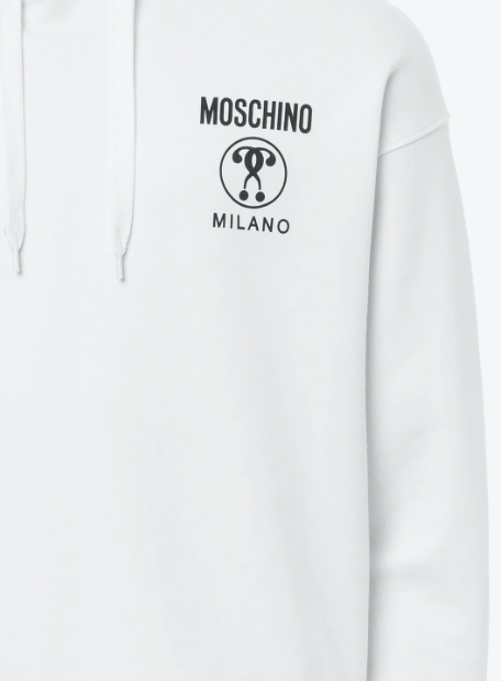 Moschino Longsleeve Hoodie with Logo