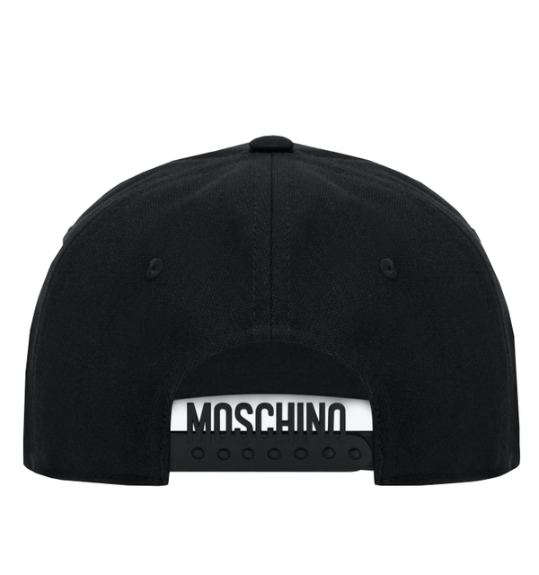 MOSCHINO MULTICOLOR LOGO VISOR CAP - BLACK - PureAtlanta.com MOSCHINO MULTICOLOR LOGO VISOR CAP - BLACK - PureAtlanta.com