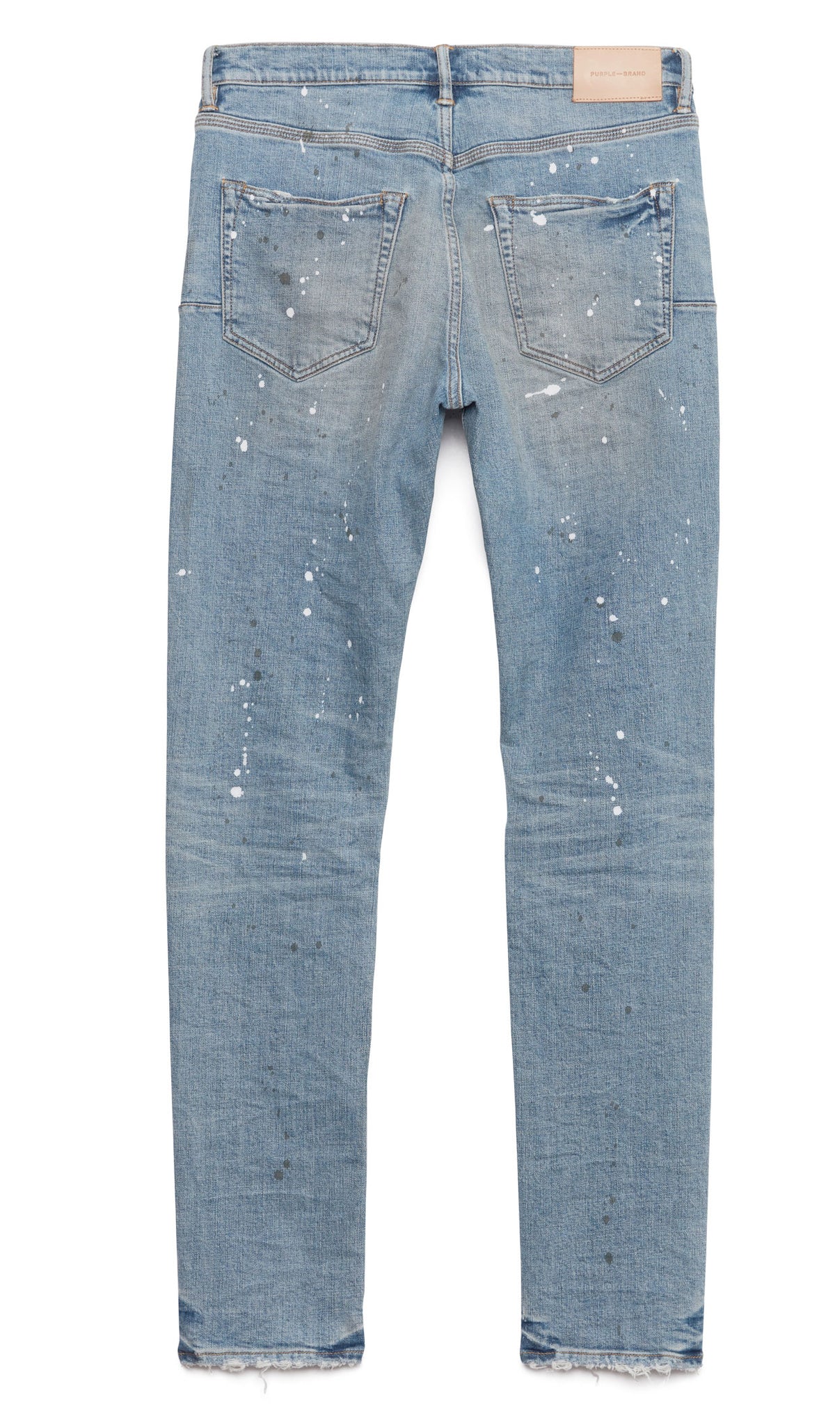 WORN LIGHT INDIGO WASH DENIM
