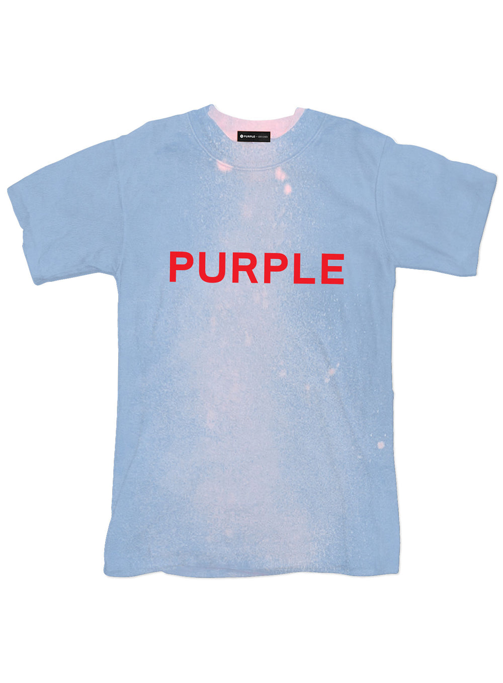 TEXTURED JERSEY INSIDE OUT TEE - PLACID BLUE