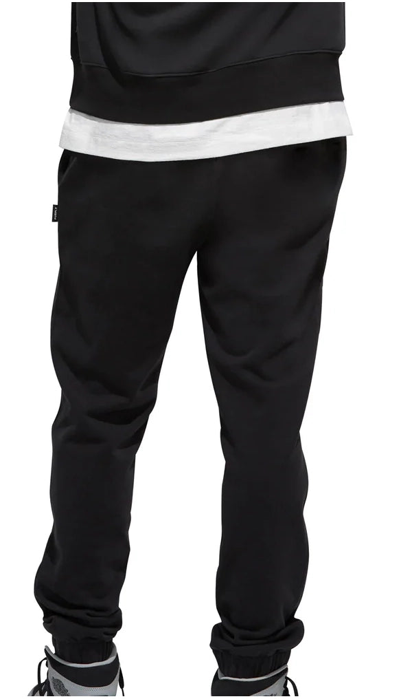 FRENCH TERRY SWEATPANT DISTORTED BLACK BEAUTY