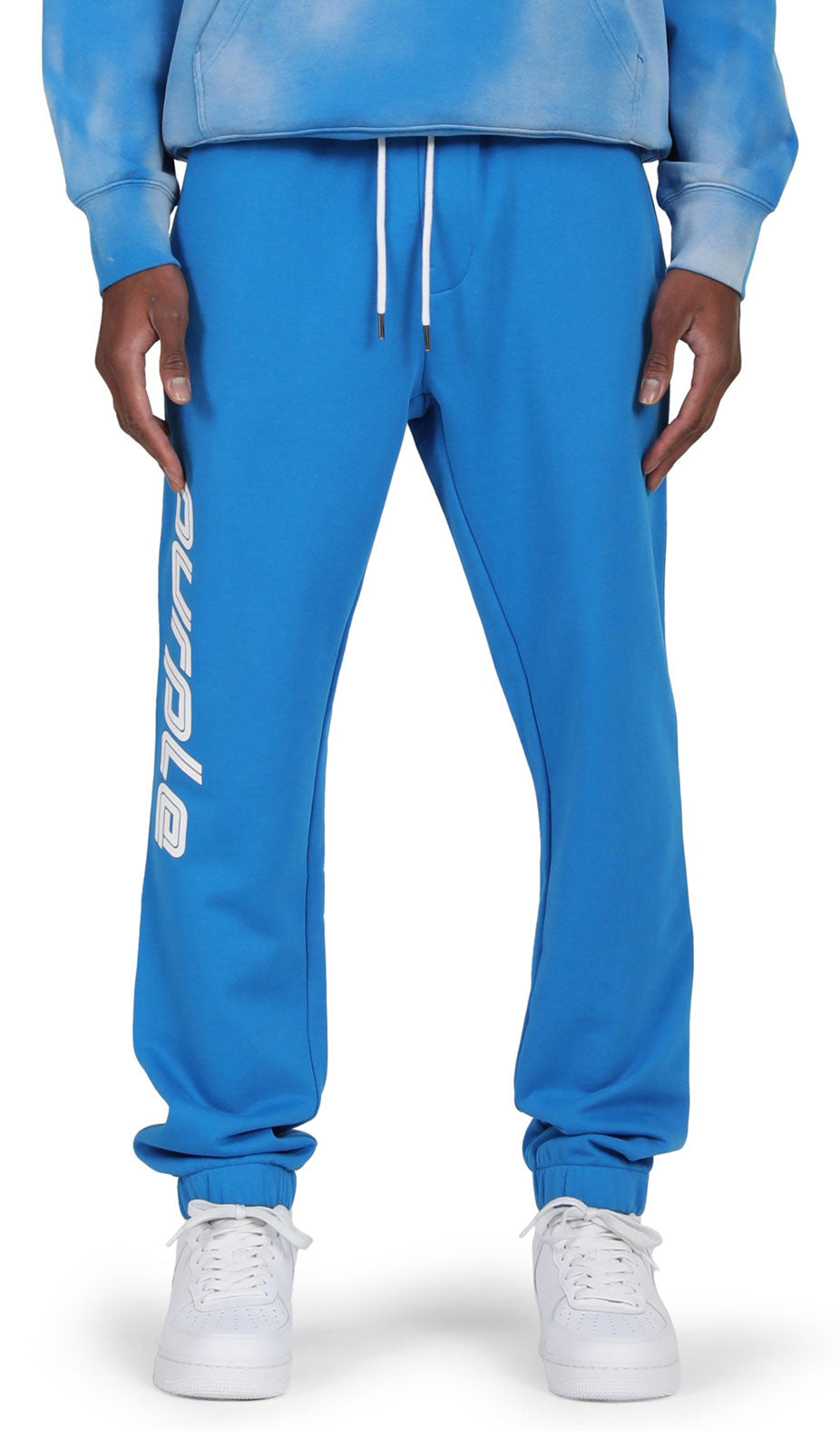 FRENCH TERRY SWEATPANT - DIRECTOIRE BLUE