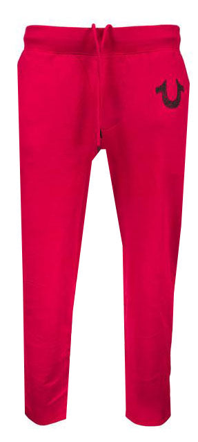 True Religion Pride Sweatpants in ruby red – view 1 of 5