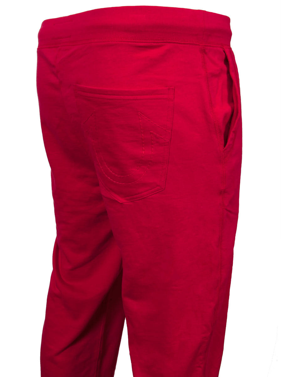 True Religion Pride Sweatpants in ruby red – view 5 of 5