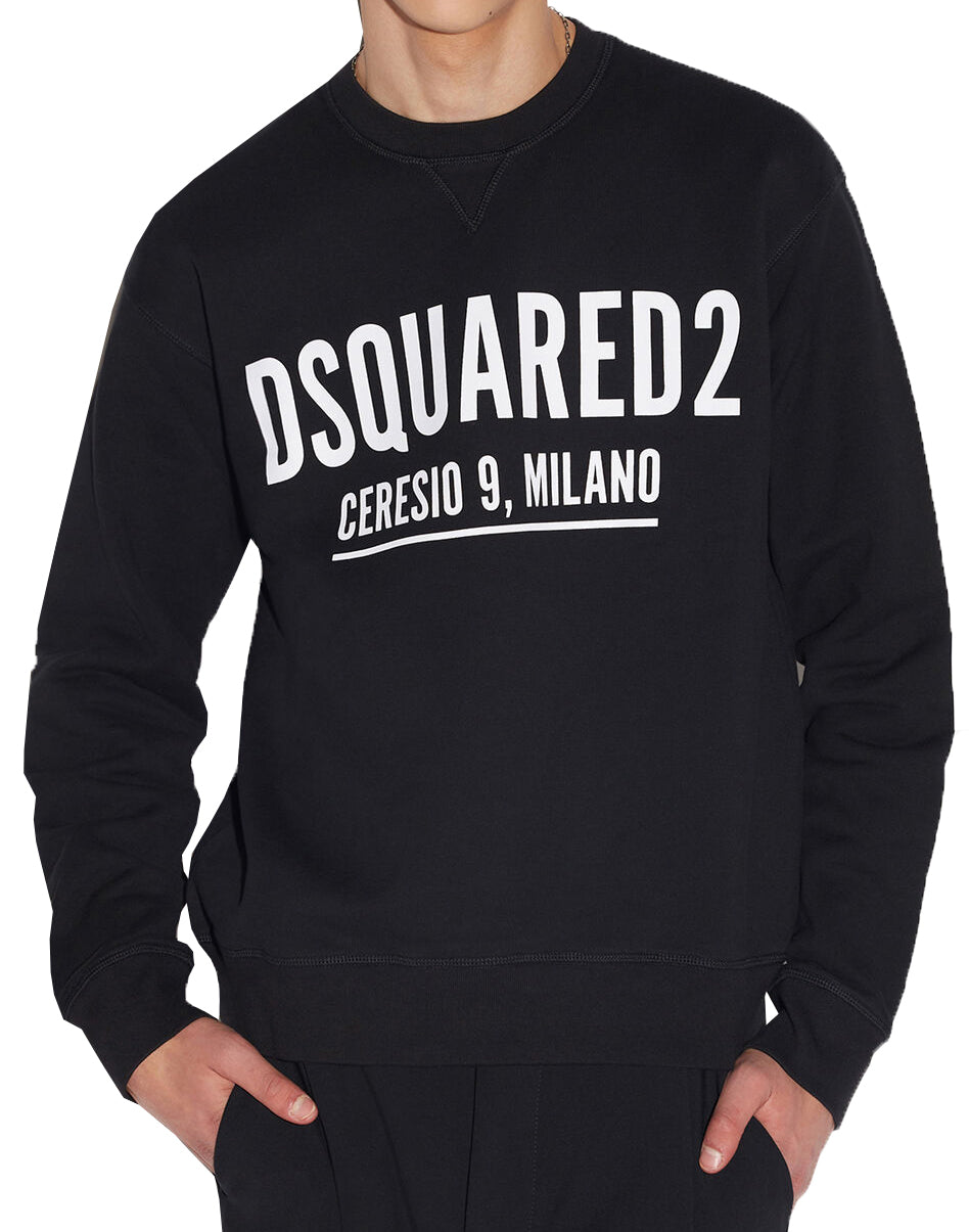 CERESIO9 COOL SWEAT - BLACK