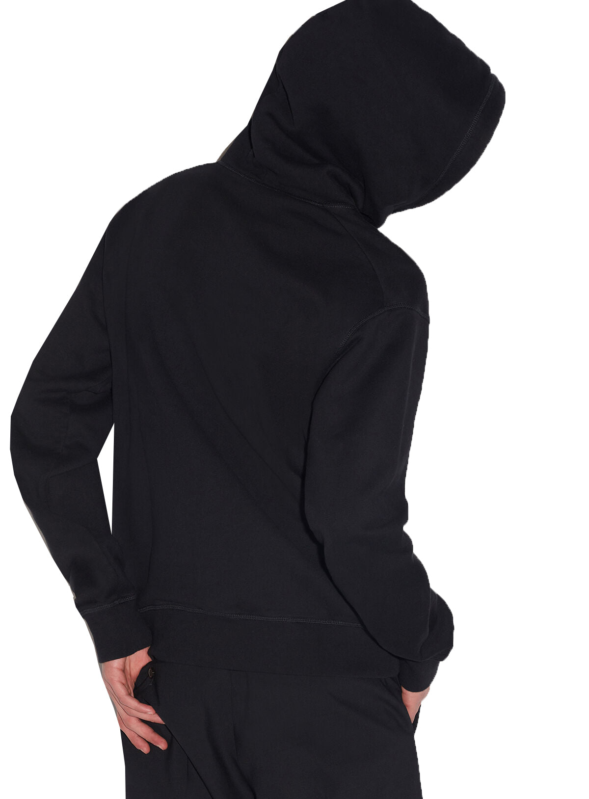 DSQUARED2 Ceresio9 Cool Hoodie in black – view 2 of 3