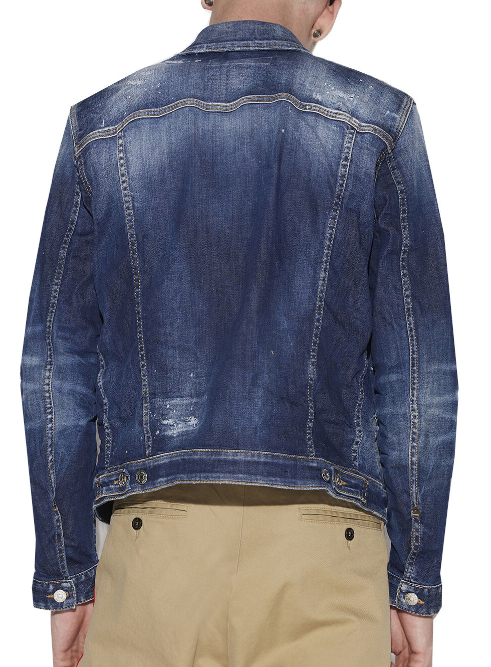 DSQUARED2 Dan Jean Jacket in blue – view 2 of 3