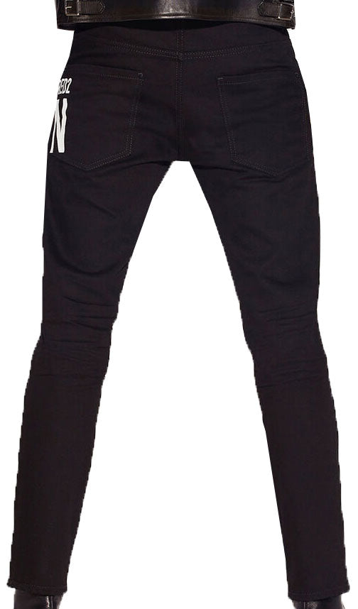 DSQUARED2 S-Icon Skater jeans in black – view 2 of 3