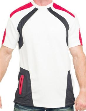 Star Status Tee (White/Red/Grey)