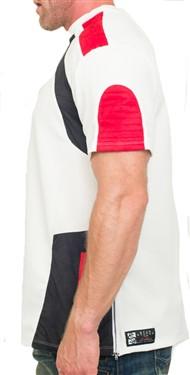Star Status Tee (White/Red/Grey)