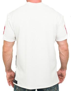 Star Status Tee (White/Red/Grey)