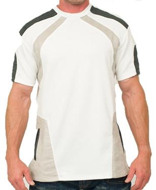 Star Status Tee (White/Grey/Olive)