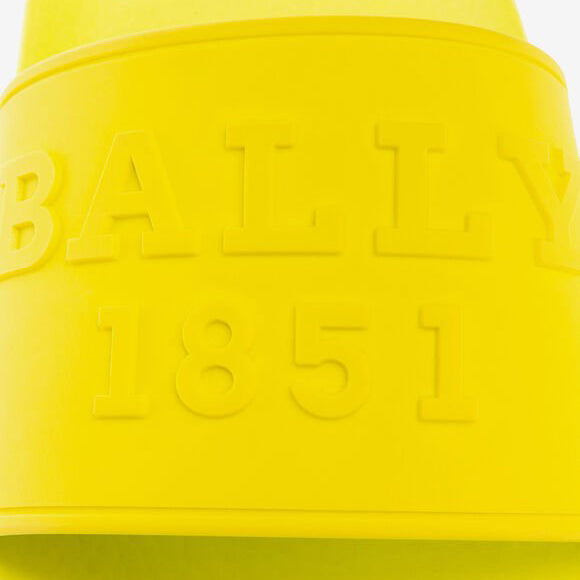 Bally Slaim Sandals in yellow – view 2 of 3