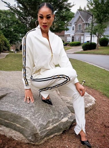 Men&#39;s Long Sleeve Icon Track Jacket with HAMSA Hand-Red