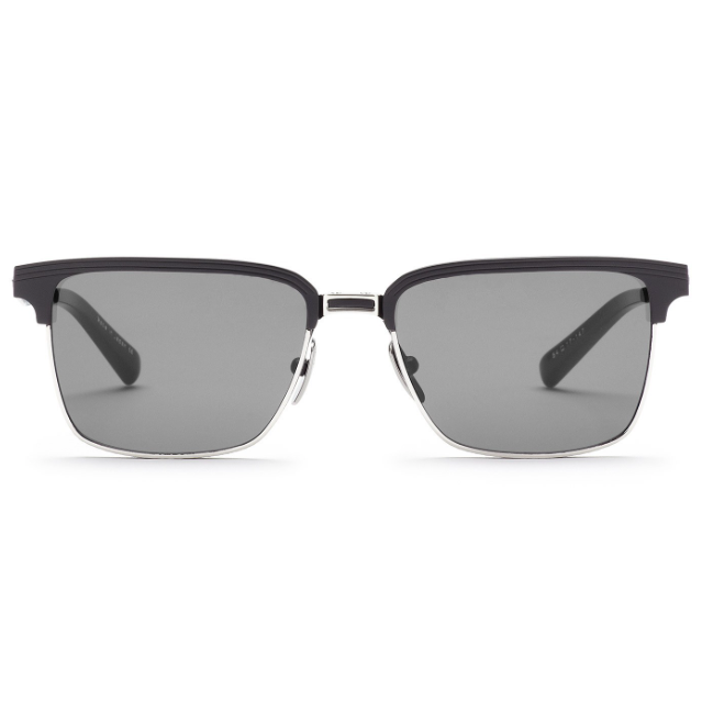 DITA ARISTOCRAT//MATTE BLACK-SHINY SILVER W/DARK GREY-AR