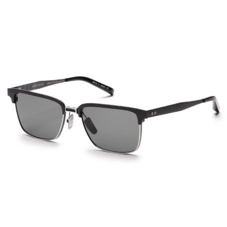 DITA ARISTOCRAT//MATTE BLACK-SHINY SILVER W/DARK GREY-AR – view 2 of 2